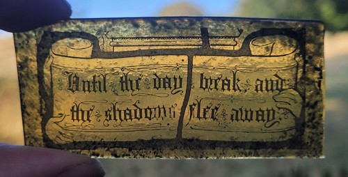 Stained glass text church - stained,