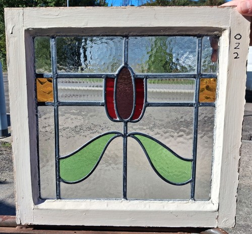 Antique stained glass - glass, window