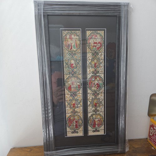 Stained glass genuine cartoon - glass,