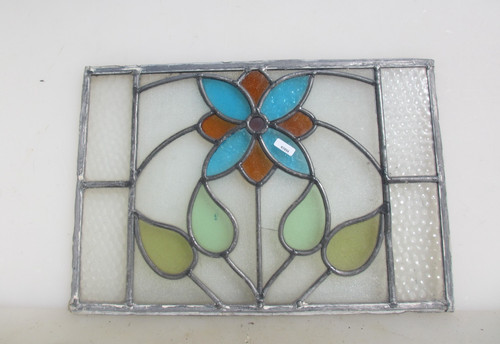 Antique stained glass - antique,