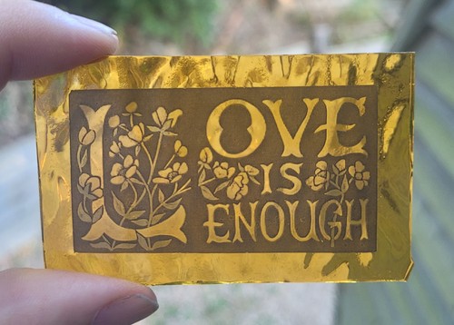 Stained glass love enough - love, is