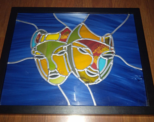 Handcrafted light box theater - light,