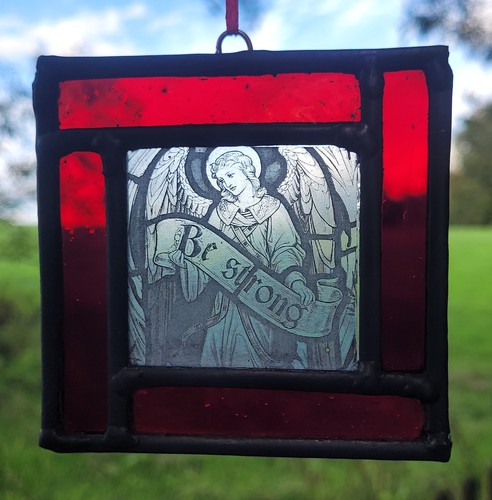 Stained glass strong - stained, be