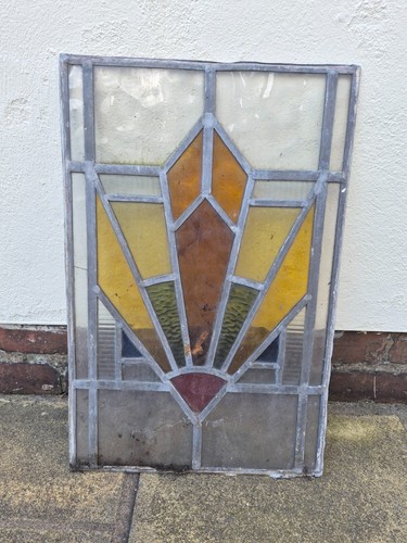 1930 stained glass leaded - stained,