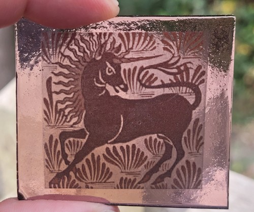 Stained glass unicorn - unicorn, vintage