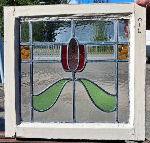 Antique stained glass window - antique,