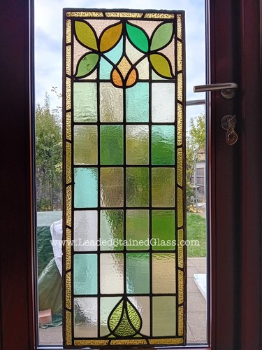390mm 1063mm leaded - leaded, stained
