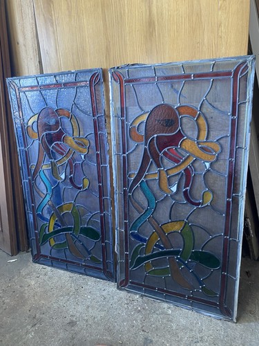 Reclaimed old leaded - leaded, staind