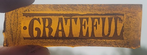 Stained glass grateful - stained,