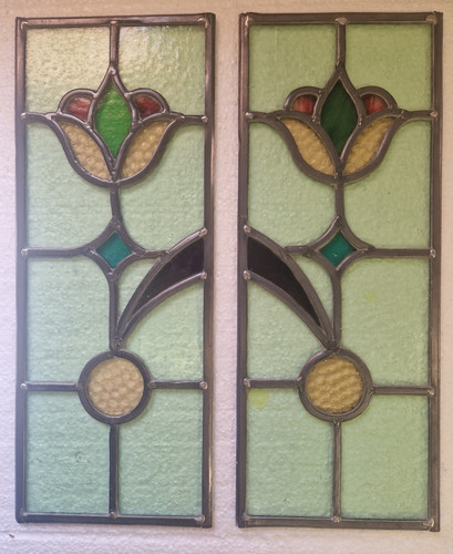 Stained glass panel - stained,