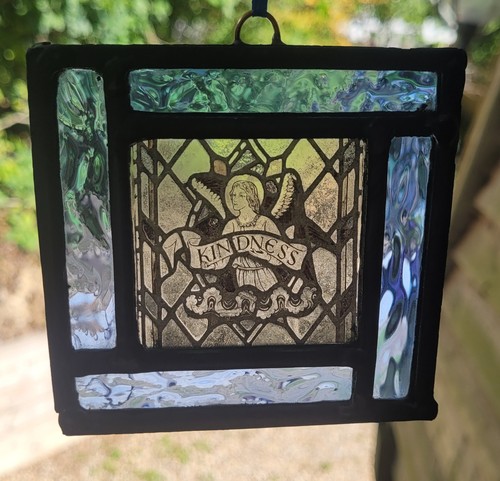 Stained glass angel - stained,