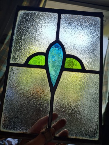 Old antique piece leaded - old,