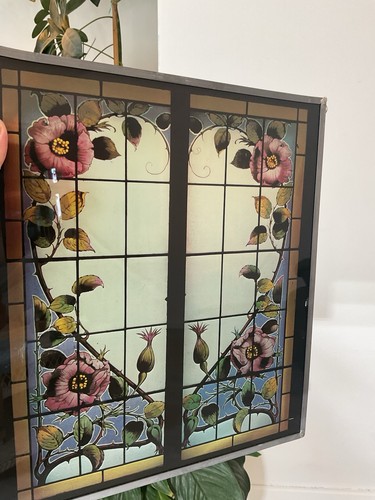 Vintage retro stained glass - vintage,
