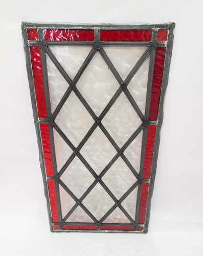 Leaded stained glass - , panel