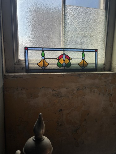 Antique stained glass - antique,