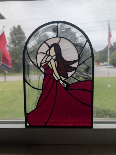 Stained glass panel - stained,