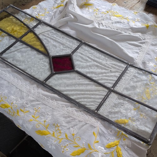 Stained glass leaded - glass,