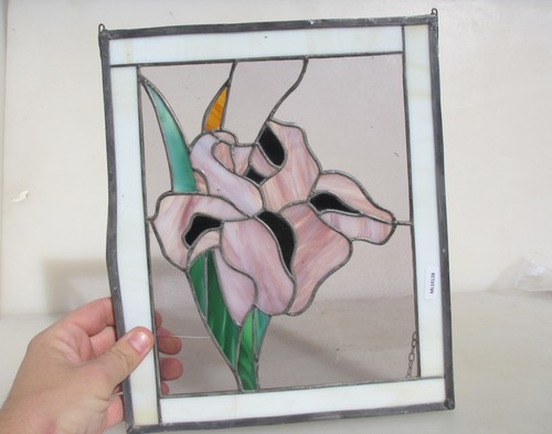 Stained glass window hanger - glass,