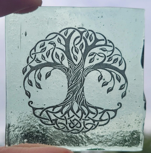 Stained glass tree - of, life