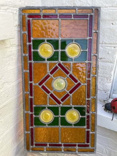 Leaded light stained glass